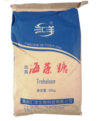 Чистая естественная сумка сахара качества еды подсластителя Trehalose сплетенная 25kg